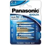Pack de 2 piles alcaline LR14 C Panasonic Evolta G
