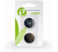 Pack de 2 Piles Bouton CR2032 Gembird EG-BA-CR2032-01