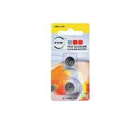 Pack de 2 piles bouton LR44 alcaline