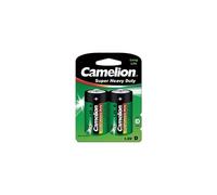 Pack de 2 piles Camelion Super Heavy Duty R20/D