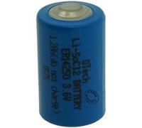 Pack de 2 piles Li-SoCl2 Type ER14250 pour detecteur alarme - Otech G