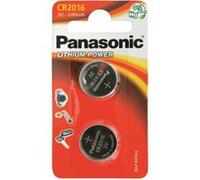 Panasonic Piles bouton lithium CR2016 3V Pack de 2