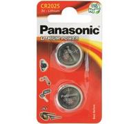 Pack de 2 piles Panasonic Lithium CR2025 G