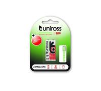 Pack de 2 Piles Rechargeable AAA/HR03 600 NIMH HYBRIO, 1.2V