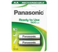 Panasonic Piles rechargeables AA NiMH Evolta 1900 mAh Prêt à l'emploi - Lot de 4 blisters de 2
