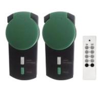 Casa Control 2 prises ectérieur avec télécommande