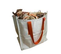 Pack de 2 Sacs à Gravats Résistants 50 Kg en Polypropylène Souples Pliables Réutilisables pour Déchets Chantier
