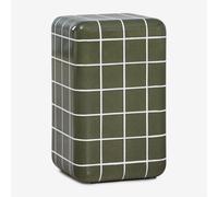 Pack de 2 tables de chevet carrées 30x30 cm en ciment effet carreau Eleonor