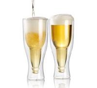 Pack de 2 verres à bière à double paroi - 20