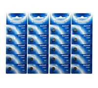 Pack de 20 Piles bouton plates lithium 3V type CR927 / DL927 / ECR927 / 927 - IRIOS -