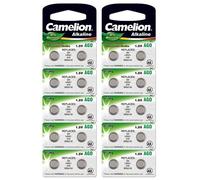 Pack de 20 piles Camelion Alcaline AG0/LR63/LR521/379 0% Mercury/Hg