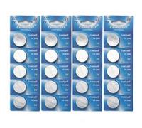 Pack de 20 Piles CR2450 CR 2450 bouton plates lithium 3V DL2450, ECR2450, BR2450, 5029LC - IRIOS -