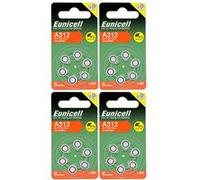 Pack de 24 Piles bouton Zinc Air 1,45V pour appareils auditifs Type A312/ 312 / PR41 - IRIOS -