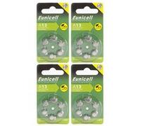 Pack de 24 Piles bouton Zinc Air 1,45V Type 13 pour appareils auditifs type A13/13 / PR48 - IRIOS -