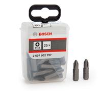 Pack De 25 Embouts De Vis Pour Screwdriver Bosch PH2 Extra Dur