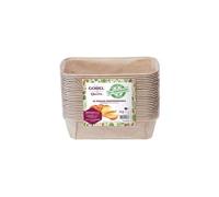 Pack De 25 Moules Cake En Papier Médium 19 X 5 X 5 Cm Gobel