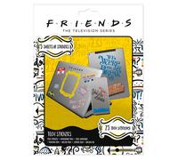 Pack de 25 Stickers Tech - Friends - Multicolore - Vinyle - 18 cm x 24 cm - Mixte