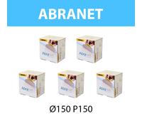 Pack de 250 disques abrasif Abranet Ø 150 mm P150 MIRKA