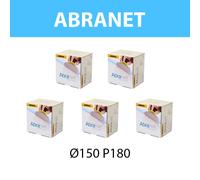 Pack de 250 disques abrasif Abranet Ø 150 mm P180 MIRKA
