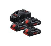 Pack de 3 batteries 18V ProCORE 4Ah + chargeur GAL 18V 40 BOSCH 0615990N2G