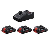 Bosch Starter Set 18V, 2x Batteries ProCORE 4,0Ah + Chargeur GAL 1880 CV ( 1600A016GF )