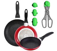 Pack de 3 casseroles san ignacio Ø16cm Ø20cm Ø24cm + ustensile multi-utilisateurs avec 4 moules interchangeables