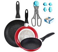 Pack de 3 casseroles san ignacio Ø16cm Ø20cm Ø24cm + ustensile multi-utilisations avec 4 moules interchangeables + 20 plateaux de conservation