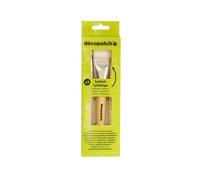 Pack de 3 pinceaux synthétique - Vert