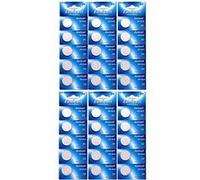 Pack de 30 Piles bouton plates lithium 3V type CR2025 / DL2025 / E-CR2025 / 5003LC - IRIOS -