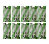 Pack de 300 Piles bouton plates Alkaline 1,5V AG1/AG3/AG4/AG10/AG12/AG13 - IRIOS -