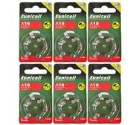 Pack de 36 Piles bouton Zinc Air 1,45V pour appareils auditifs Type A10 /10 /PR70 - IRIOS -