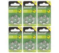 Pack de 36 Piles bouton Zinc Air 1,45V Type 13 pour appareils auditifs type A13/13 / PR48 - IRIOS -
