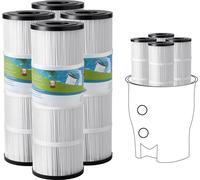pack de 4 cartouches de filtration de piscine 7,4 m² - Filtre de rechange pour Pentair CCP320 - Accessoires de piscine de qualité supérieure