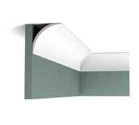 Pack de 4 mètres Profil très simple aux bords fins CX126 - L200 x H8,7 x L8,7 cm - ORAC DECOR