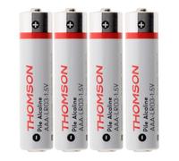Pack de 4 piles alcalines LR03 AAA 1,5V - Thomson