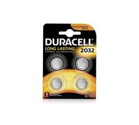Pack de 4 piles Duracell Lithium CR2032mak26610