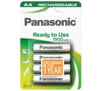 Pack de 4 piles rechargeables Panasonic Evolta AA LR6 G