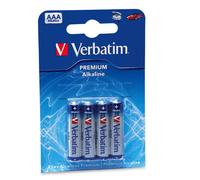 Pack de 4 piles Verbatim Premium LR03 Micro AAA