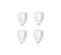Pack de 4 Prise connectée wifi 16A compatible alexa et google home