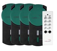 CASAcontrol Pack 4 prises WiFi extérieures avec télécommande