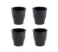 Pack de 4 verres noirs - Duralex
