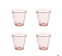 Pack de 4 verres Picardie rose - Duralex