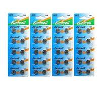 Pack de 40 Piles AG13 bouton plates 1,5V LR44, LR1154, A76, 303, 357, 357A, SR1154, SR44, L1154, LR1154 - IRIOS -