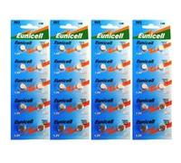 Pack de 40 Piles AG3 bouton plates 1,5V LR41, 192, 392, 384, LR736, GP92, SR41W, G - IRIOS -