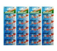 Pack de 40 Piles bouton plates 1,5V type AG5 / 393A / 46LR / LR754 / 193 / LR48 / GP93A / 393 / SR754 W / G5 - IRIOS -