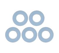 Pack de 5 bagues d'étanchéité pour vanne de chasse d'eau de toilette compatib