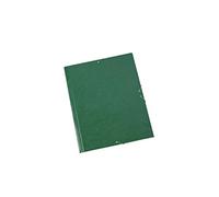 Pack de 5 Carpetas Sencillas con Goma Elastica y Solapa Tamaño A3 Color Verde