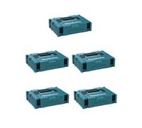 Pack de 5 Coffrets MAKITA MAKPAC Type 1