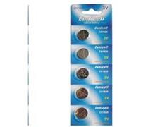 Pack de 5 Piles bouton plates lithium 3V type CR1620/ DL1620 / E-CR1620 / 5009LC - IRIOS -
