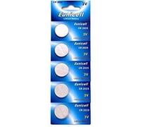 Pack de 5 Piles bouton plates lithium 3V type CR2025 / DL2025 / E-CR2025 / 5003LC - IRIOS -